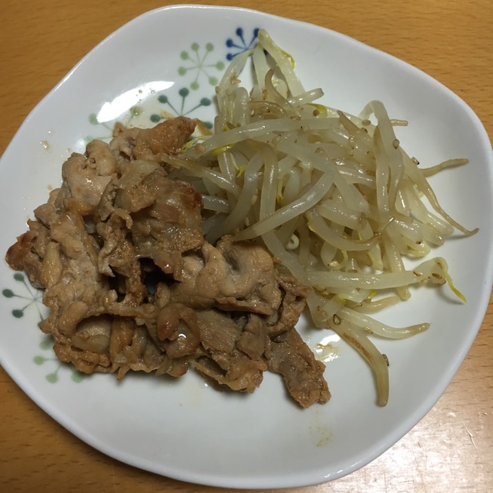 しょうが焼きの付け合せ もやし和え レシピ 作り方 By 楽天レシピ しょうが焼きの付け合せ もやし和え レシピ 作り方 By 楽天レシピ